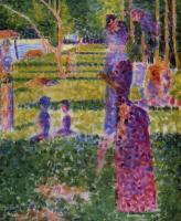 Seurat, Georges - La Grande Jatte, The Couple